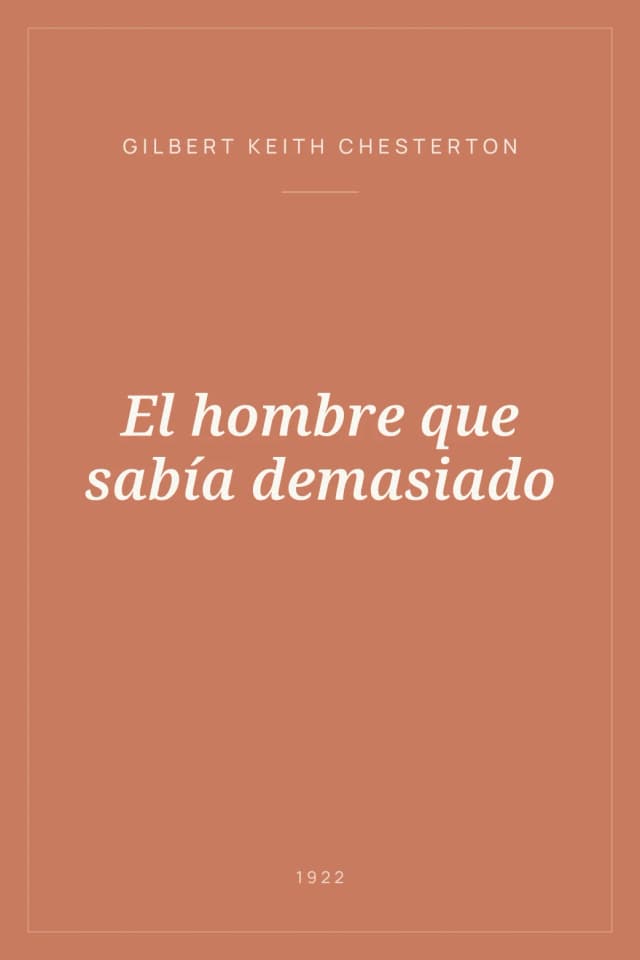 Portada de El hombre que sabía demasiado