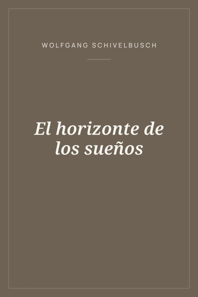 Portada de El horizonte de los sueños