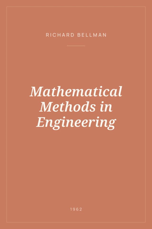 Portada de Mathematical Methods in Engineering