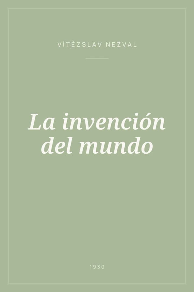 Portada de La invención del mundo