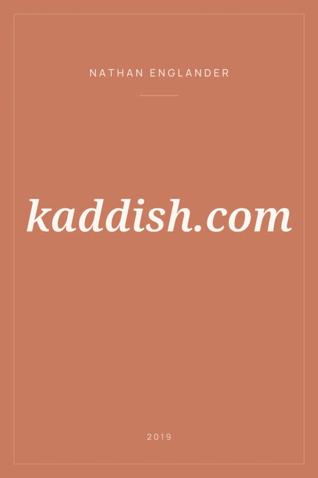 Portada de kaddish.com