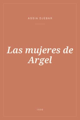 Portada de Las mujeres de Argel