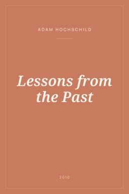 Portada de Lessons from the Past