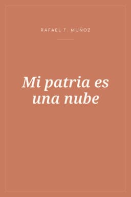 Portada de Mi patria es una nube
