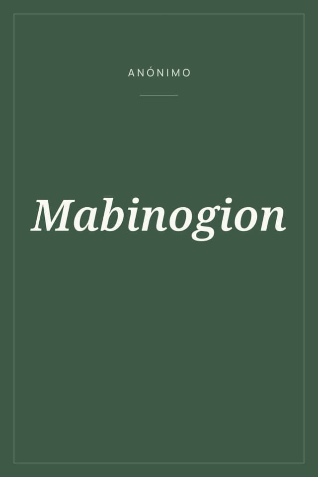 Portada de Mabinogion