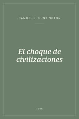 Portada de El choque de civilizaciones