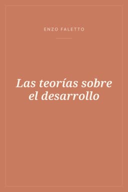 Portada de Las teorías sobre el desarrollo