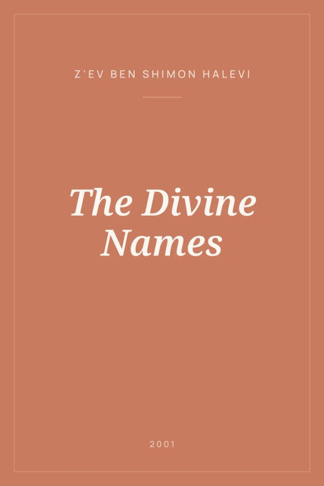 Portada de The Divine Names