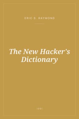 Portada de The New Hacker's Dictionary