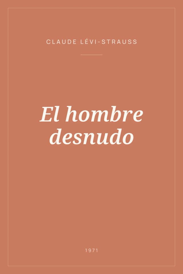 Portada de El hombre desnudo