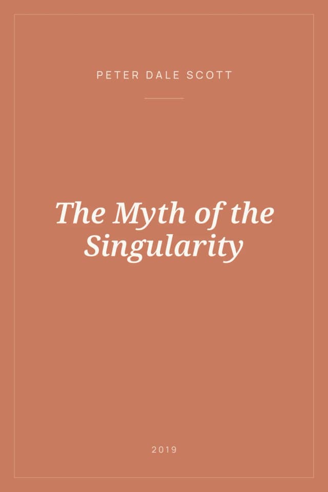 Portada de The Myth of the Singularity