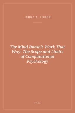 Portada de The Mind Doesn't Work That Way: The Scope and Limits of Computational Psychology