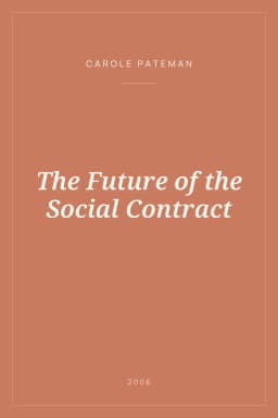 Portada de The Future of the Social Contract