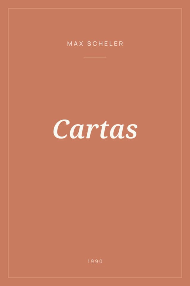 Portada de Cartas