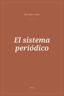 Portada de El sistema periódico