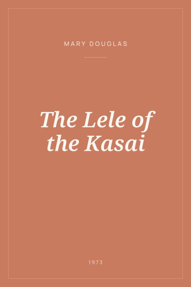 Portada de The Lele of the Kasai