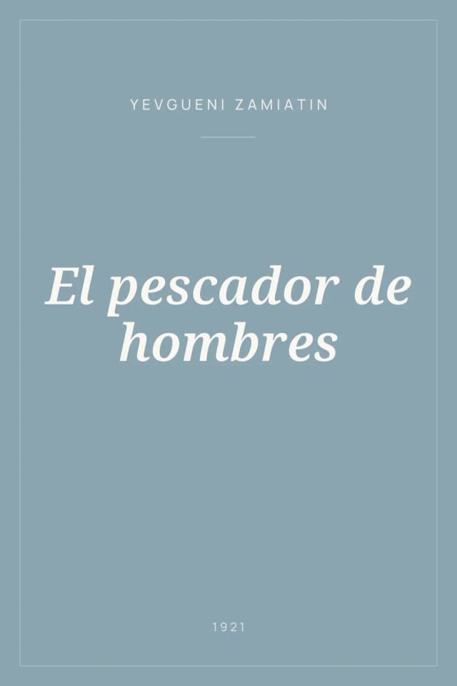 Portada de El pescador de hombres