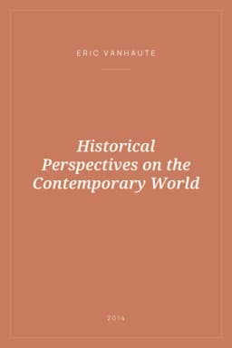 Portada de Historical Perspectives on the Contemporary World