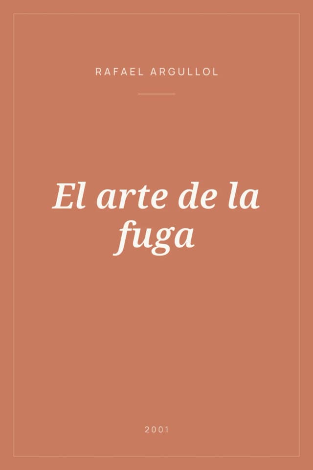 Portada de El arte de la fuga