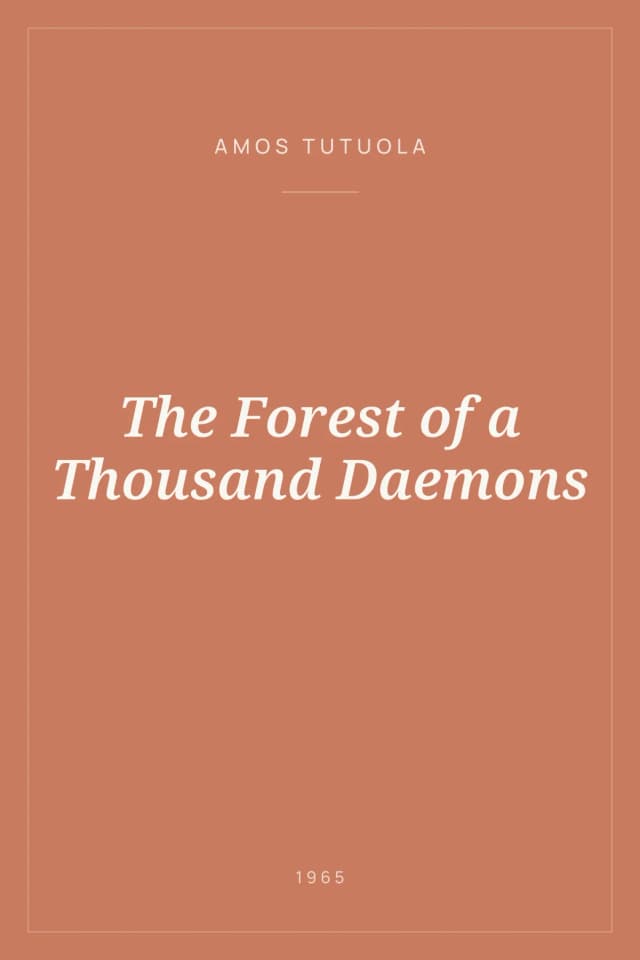Portada de The Forest of a Thousand Daemons