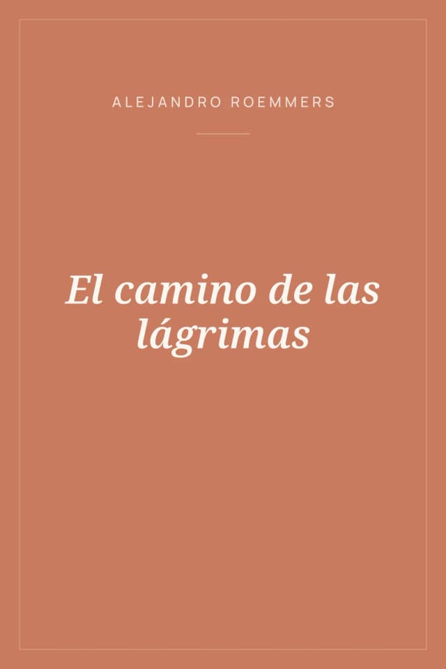 Portada de El camino de las lágrimas