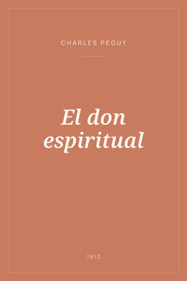 Portada de El don espiritual