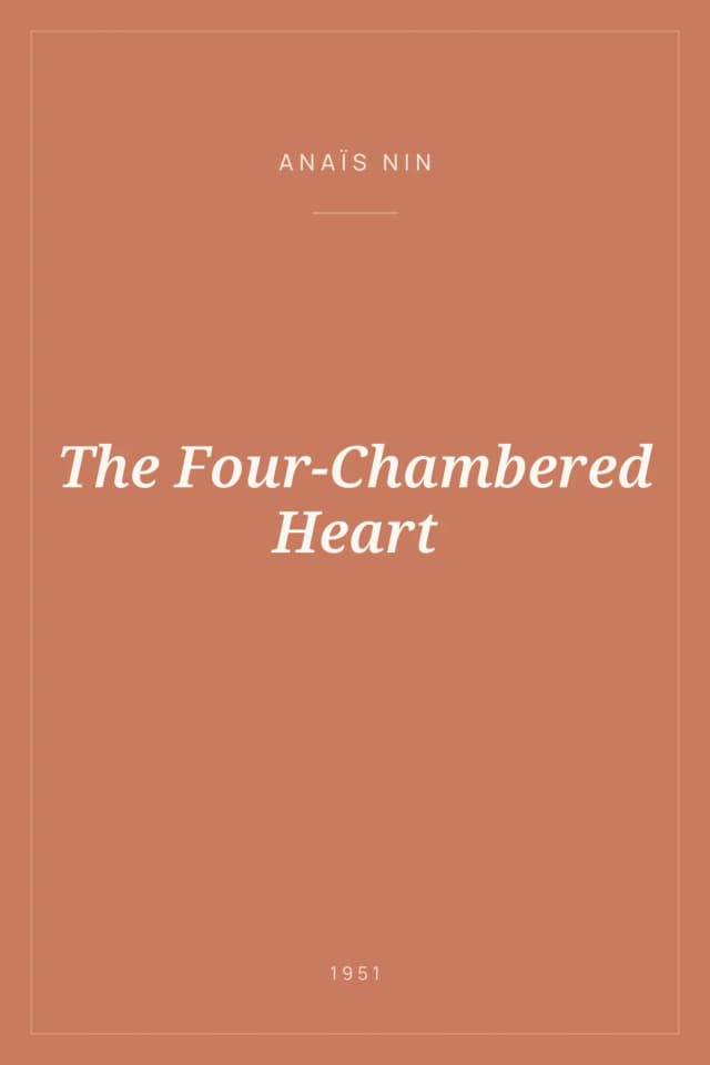 Portada de The Four-Chambered Heart