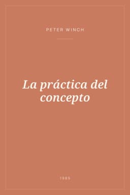 Portada de La práctica del concepto