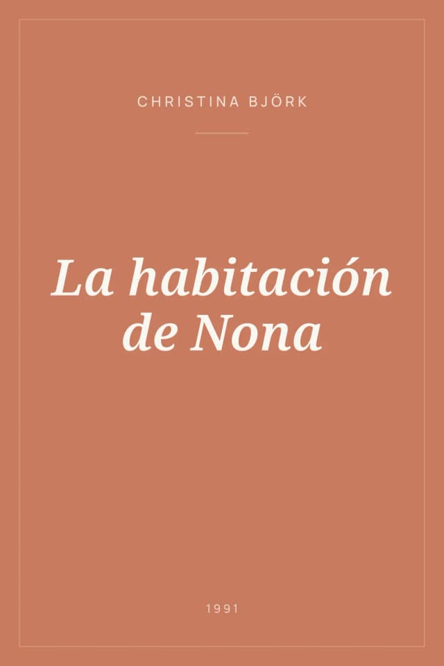 Portada de La habitación de Nona