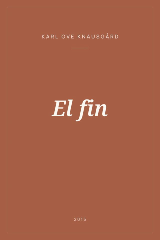 Portada de El fin