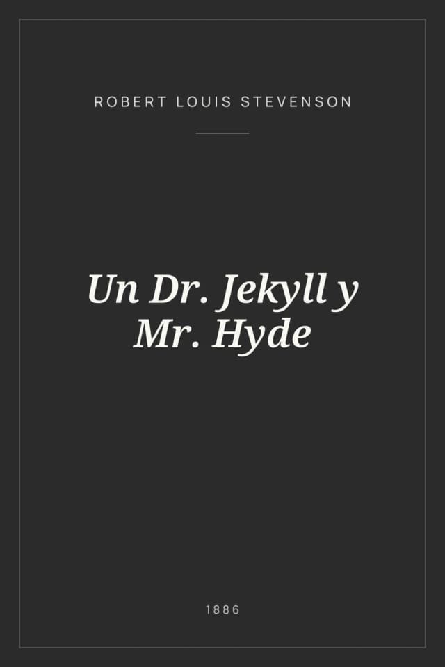 Portada de Un Dr. Jekyll y Mr. Hyde