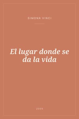 Portada de El lugar donde se da la vida