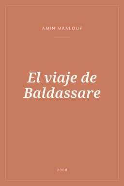 Portada de El viaje de Baldassare