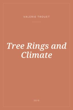 Portada de Tree Rings and Climate
