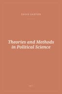 Portada de Theories and Methods in Political Science