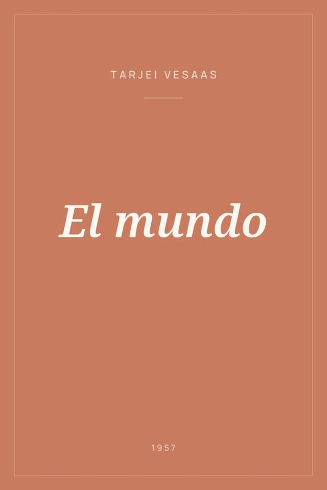 Portada de El mundo