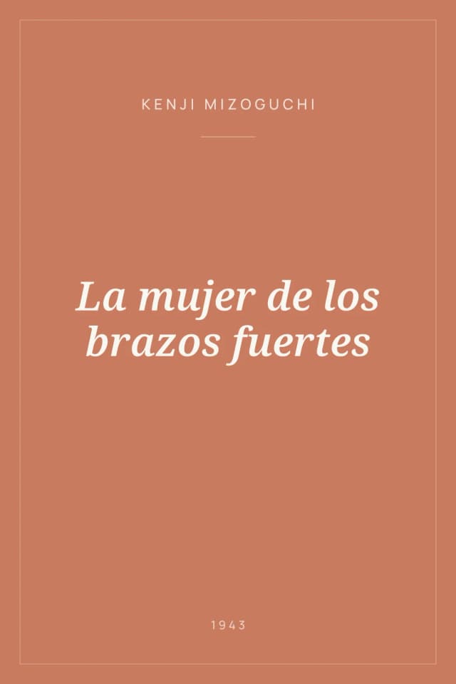 Portada de La mujer de los brazos fuertes