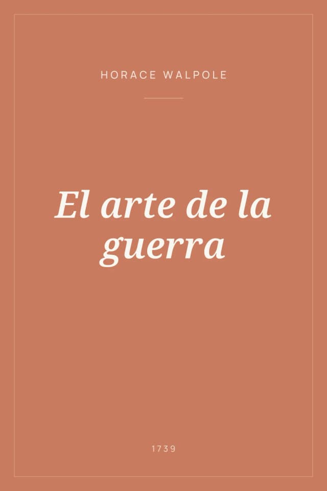 Portada de El arte de la guerra