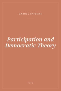 Portada de Participation and Democratic Theory