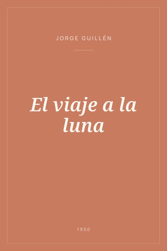 Portada de El viaje a la luna