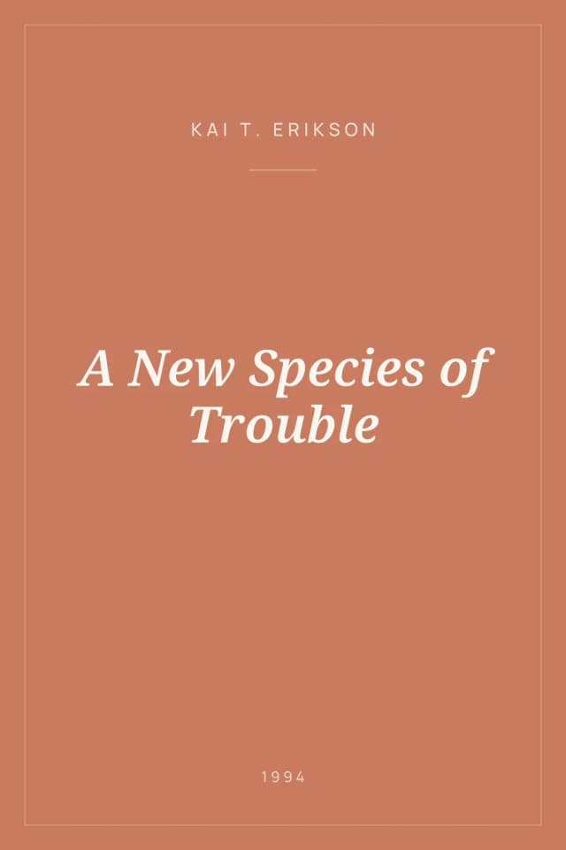 Portada de A New Species of Trouble