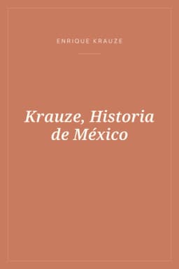 Portada de Krauze, Historia de México