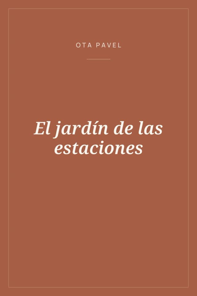 Portada de El jardín de las estaciones