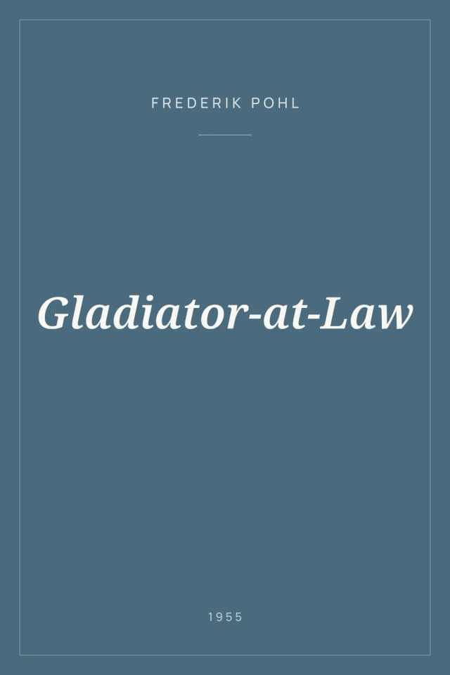 Portada de Gladiator-at-Law