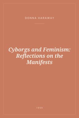 Portada de Cyborgs and Feminism: Reflections on the Manifests