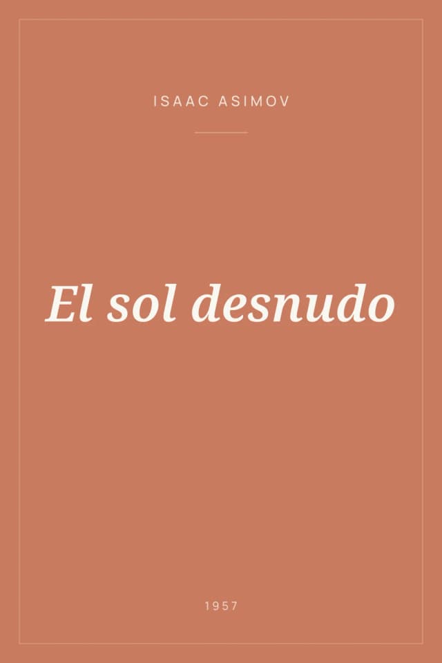 Portada de El sol desnudo