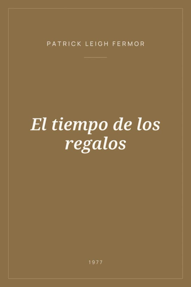 Portada de El tiempo de los regalos