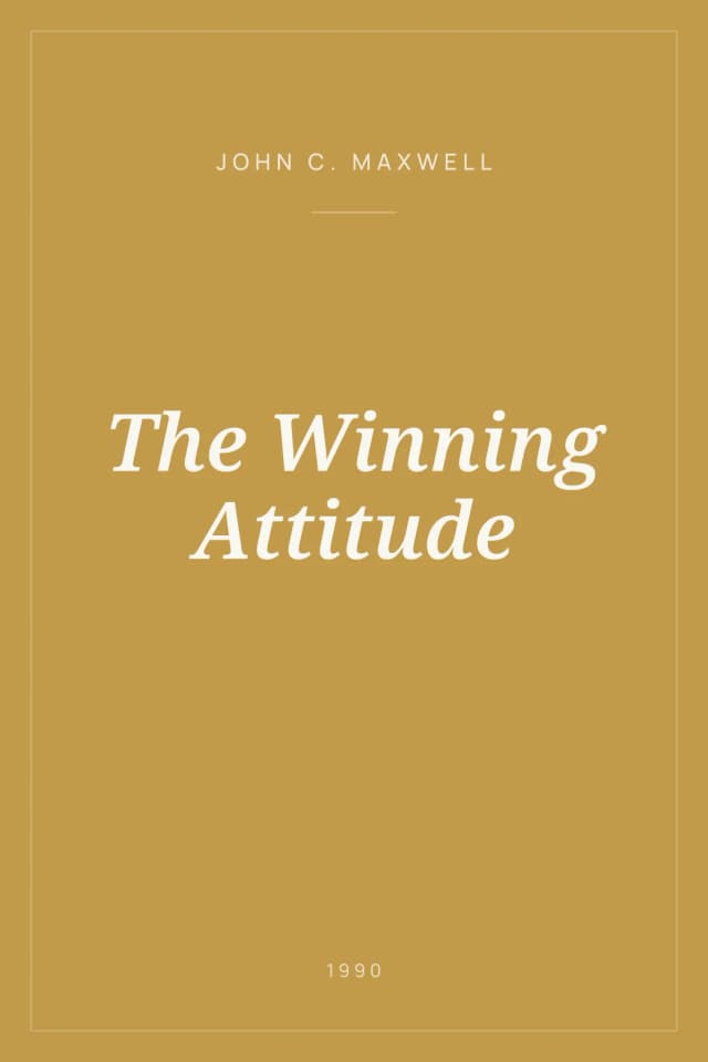 Portada de The Winning Attitude