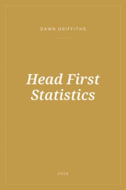 Portada de Head First Statistics
