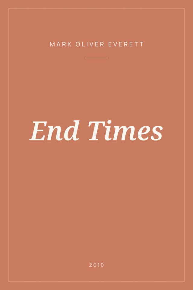 Portada de End Times